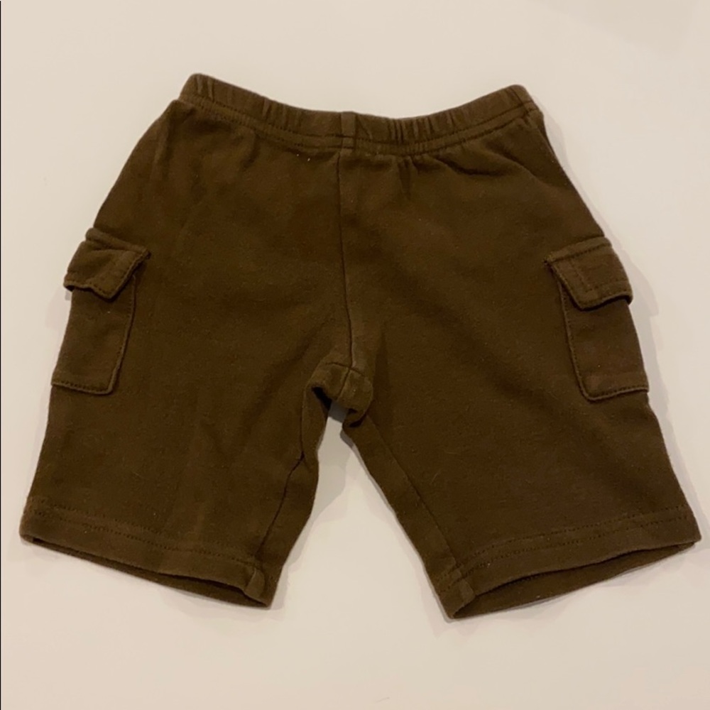 Brown 0-3 month shorts